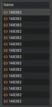 The Network tab filling with repeated requests to the same /148382 endpoint